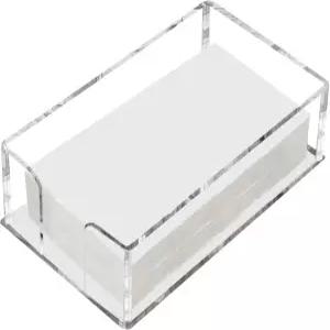 펑제 아크릴 게스트 타월 냅킨 홀더 투명 욕실 종이 핸드 보관 트레이 주방 파티 결혼식 및 다양한