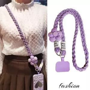 도난방지스트랩 핸드폰 휴대폰 스마트폰 야외산 휸대폰 끈 여성용 벨트 짠 목걸이 분실 방지 넥 스트랩을