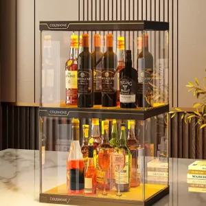 LED 위스키진열대 와인 선반 수납장 장식장 보관함 주류