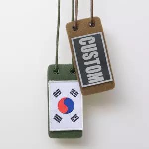 밀리터리 카드지갑 사원증 목걸이형 ID패치 10종 LHL7+7iJU