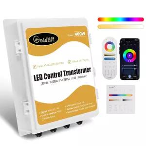 골드라이프 C1 400W LED 컨트롤 트랜스포머 박스 AC110-265V DC12V 저전압 RGB CCT 5in1 컨트롤러 풀 보트