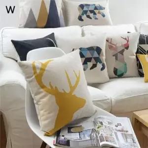 블랙쿠션커버 북유럽 패브릭 쿠션커버