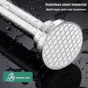 압축봉 커튼봉 스프링 장력 커튼 봉 길이 욕실 주방 찬장용 형 폴 드릴