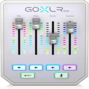 TC HELICON GoXLR MINI-WH 온라인 방송 믹서(USB/Audio 인터페이스 및 Midas Preamp 포함)