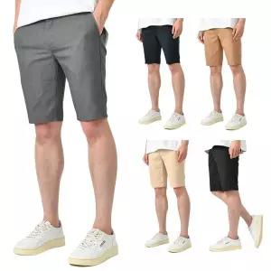 [하프클럽/핫코드]남자 여름 슬랙스 반바지 정장 5부 팬츠 스판 캐주얼 5컬