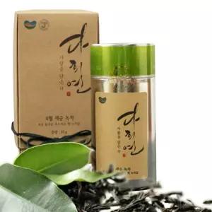 다희연 4월 새순 녹차 40g 제주도 유기농 잎차 어린잎녹차 한국전통차 고급녹차 마시는티