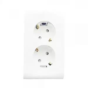 ( )매입 전기 매립형 벽 매립 콘센트 2구 욕실 재료 연결