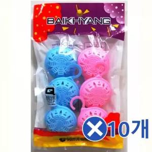 걸이형 다용도 방충제 6Px10개 옷벌레 담배냄새제거