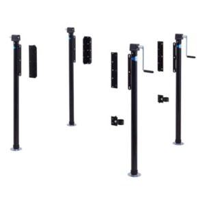 트럭 전동 아웃 리프트잭 전기 4줄 블랙 캠핑카