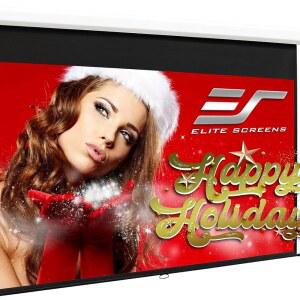 엘리트 스크린 매뉴얼 B 100인치 풀다운 프로젝터 대각선 16 9 Diag 4K 8K 3D 울트라 HDR HD 홈 시어터 영화 사무실 프레젠테