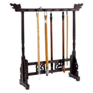 PH 팬더홀 12핀 우드 캘리그래피 브러시 홀더 중국 브러시 걸이 일본 캘리그래피 펜 스탠드 랙 조각 수미 브러시 스탠드 페인팅 브러시 랙 글쓰기 초보 학생용 전문가용