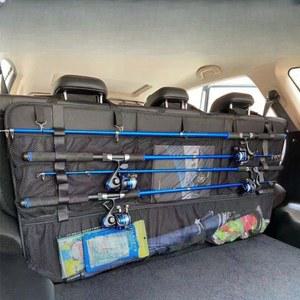 차량용 낚시대 거치대 로드 보관 스트랩 홀더