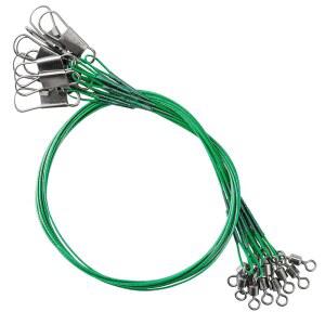 아티빈 라인, 낚시 리더를 회전시키는 담수 낚시 장비 와이어 리더를 유인하다 와이어 스틸 낚시 리더 솔트워터 블랙 니켈