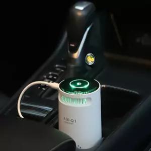 차량용 공기청정기 3중필터 헤파필터(화이트) 에어컨 냄새제거