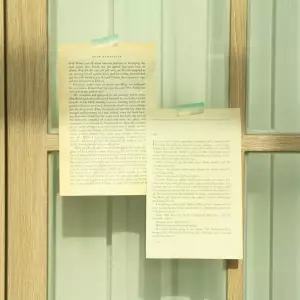 [RIZPICK]빈티지 영문 페이퍼/영어 종이 감성 홈 카페 촬영