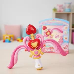 레인보우버블젬 레드 하트보우 요술봉 마법봉 캐릭터 역할놀이 공주놀이 장난감 멜로디 완구