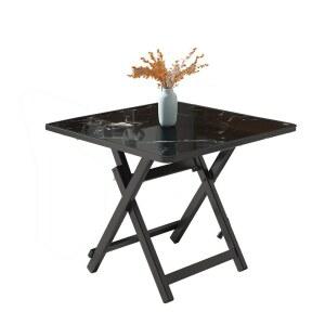 가정용 접이식 테이블 의자 세트 간이 밥상 야외 휴대용 노점상 작은방 사각탁자