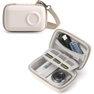 코닥 PIXPRO FZ55/FZ45 및 CAMKORY 1080P용 디지털 카메라 케이스 - 3개의 SD 카드 슬롯 소형 여행용 가방