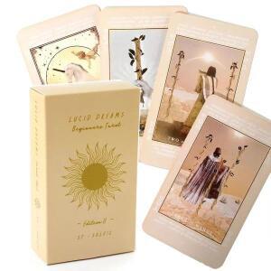 Lucid Dreams 단자문 타로 데크 운명 점술을타입 리뉴얼 고퀄리티 보드 게임 파티 카드 선물