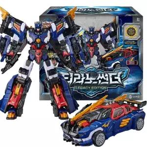슈퍼공룡파워 미니특공대 티라노썬더 레거시 에디션 한정판 변신 합체 로봇 장난감