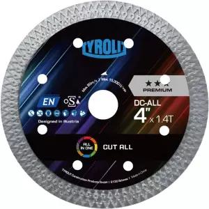 티롤릿 다이아몬드 멀티날 4인치 낱개 / 컷팅 철공용
