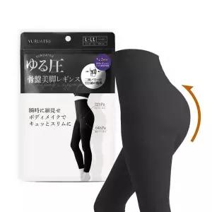 TBZ 일본 직수입 힙업 보정 압박 레깅스(블랙) G