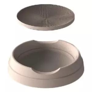 [반려] 휴식 1P 방석 종이 반려묘 스크래쳐 발톱관리 고양이