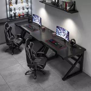 컴퓨터 책상 2인용 듀얼 스타일 2m 커플책상 게이밍 사무용