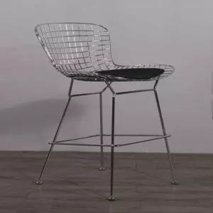 철제 홈바의자 와이어 키높은 바테이블 의자 하이체어