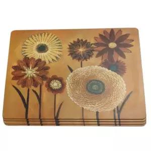 코르크 대 4세트 테이블보 식탁깔게