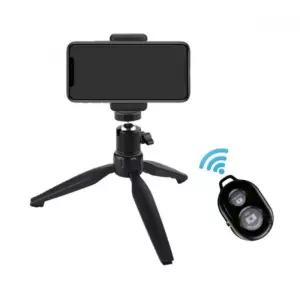 SMJ SM-3038 미러리스 카메라 볼헤드 스마트폰리모콘세트 유튜브 미니삼각대