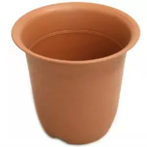 원형토기화분 깔끔한 중형 황토색 빈티지 인테리어 분갈이 대형 슬릿 토분 다육이