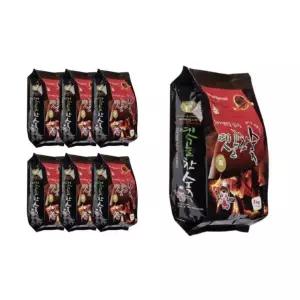 [행복사이소] 지피니 옛골 참숯 3kg + 착화제 포함 6개입 1박스