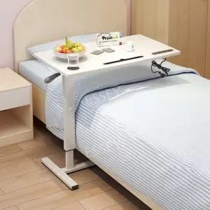 환자용 이동식 높은 자취 밥상 테이블 간이 식탁 원룸
