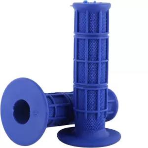 클라나타 1쌍 화이트 그립 22mm 7/8인치 더트 바이크 스쿠터 핸들바 미니 피트 프로 테이퍼