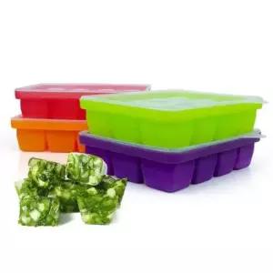 이유식보관용기 실리콘트레이12칸 이유식보관 이유식큐브 큰얼음틀