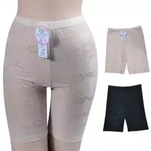 인견속바지 빅사이즈속옷 (린다)빅사이즈 쿨인견 플라워패턴 2color 속바지 5부