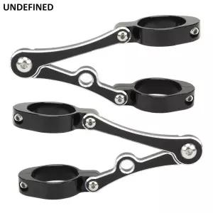 33mm-54mm 헤드 라이트 브래킷 마운트 클램프 포크 튜브 라이트 홀더 오토바이 Bobber 카페 레이서 범용 오