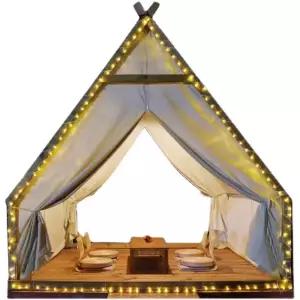 사계절 몽고텐트 글램핑 대형돔텐트 오두막 인디언