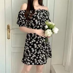 바캉스 원피스 여름 미니 오프숄더 꽃무늬 여행 (HSJ-WEE8EB0)