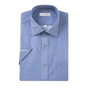 [롯데백화점]에스티듀퐁 여름 반팔 기능성폴리 스트라이프 셔츠 SE5MM11HS109SNY