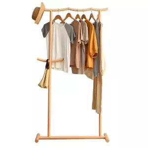 긴행거 원목 긴옷 나무 인테리어 프리미엄 꾸미기