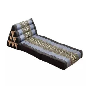 태국 삼각 쿠션 다다미 휴식 방석등 패브릭 등받이 매트