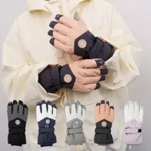 프리미엄 아웃도어 논슬립 스키장갑 보온 방한 방수 보드장갑 스마트폰 터치장갑