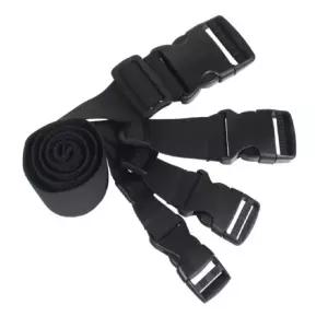 다용도 탄성 이불 매트리스 스트랩 침낭 버클 벨트