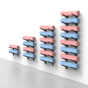 거치대 수납장 정리 벽걸이 정리대 요가매트 수납 보관함