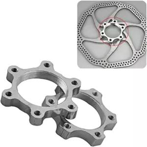 자전거 프리휠 나사형 허브 디스크 브레이크 로터 6 볼트 플랜지 어댑터 44MM 2개/팩