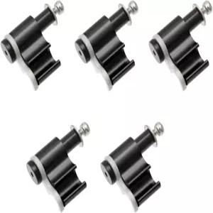 HUANGG 5Pcs 자전거 케이블 그립 어댑터 가이드 유압 브레이크 하우징 클립 호스 버클