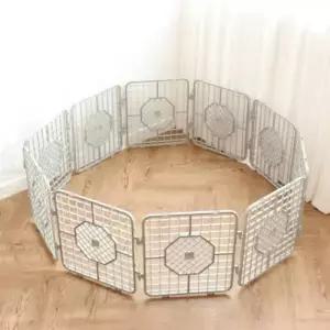 중형 그레이 10p 애완동물 울타리 애견 아기 펫도어 반려견 펜스 애완견 고양이 반려 동물 강아지 막이