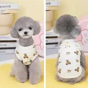 [반려] 실내 올인원 사계절 가을 봄 강아지 귀여운 산책 나시